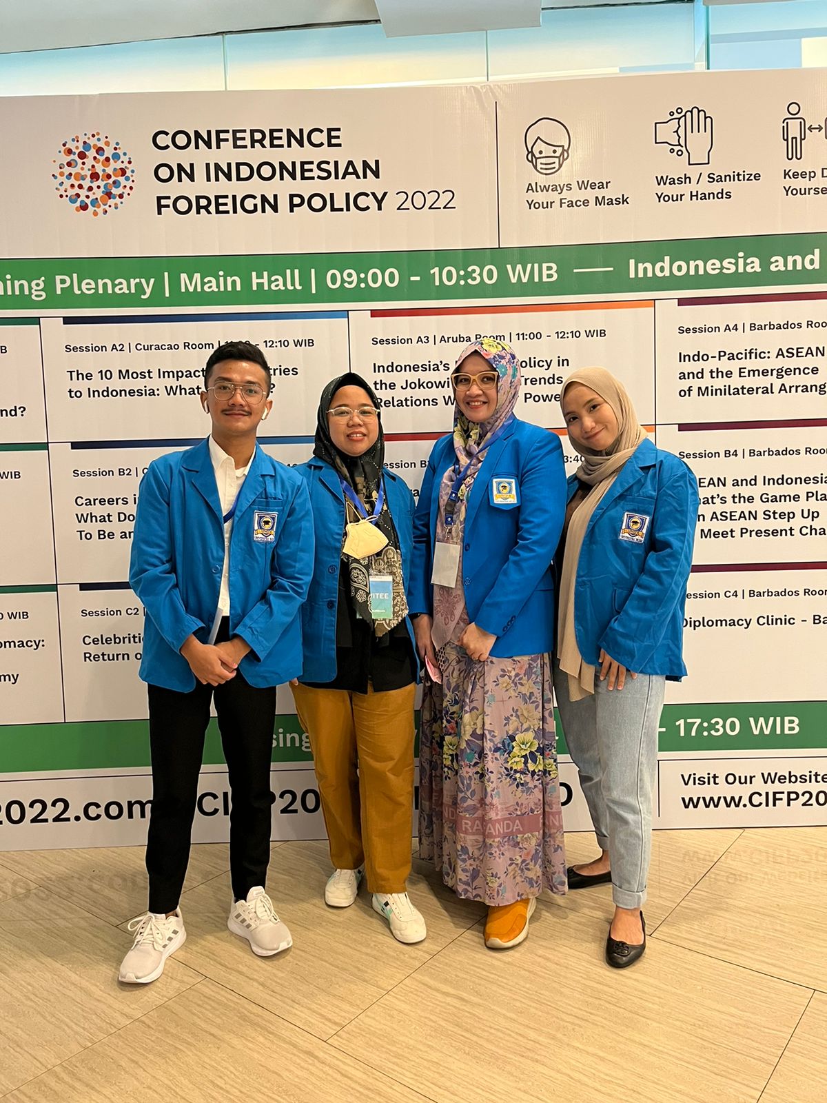 Unifa Wakili Makassar di Konfrensi Diplomasi