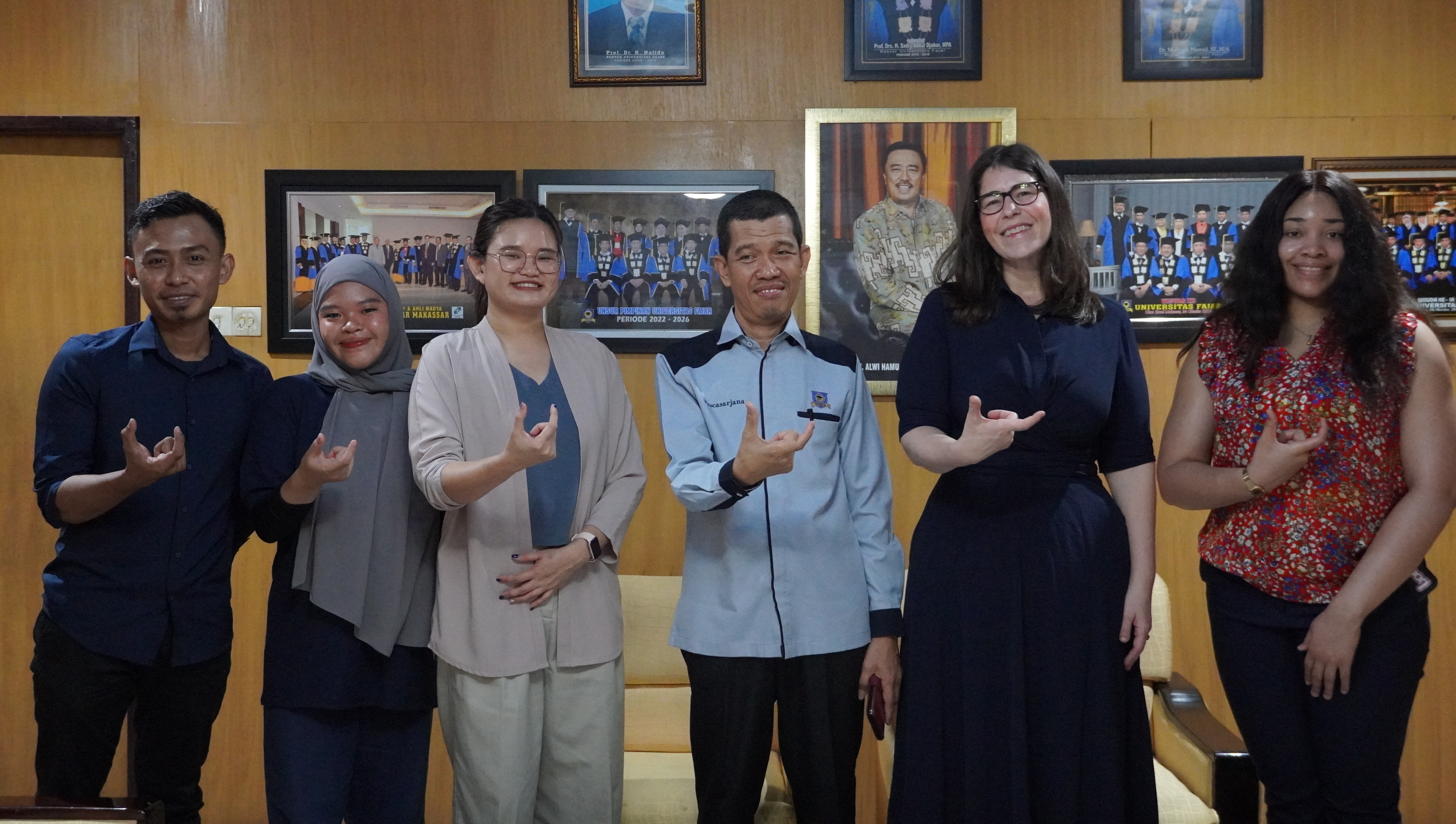 Konsulat Jenderal Amerika Serikat berkunjung ke UNIFA Sepakat membuat Kerjasama Peningkatan Kemampuan SDM Berbahasa Inggris