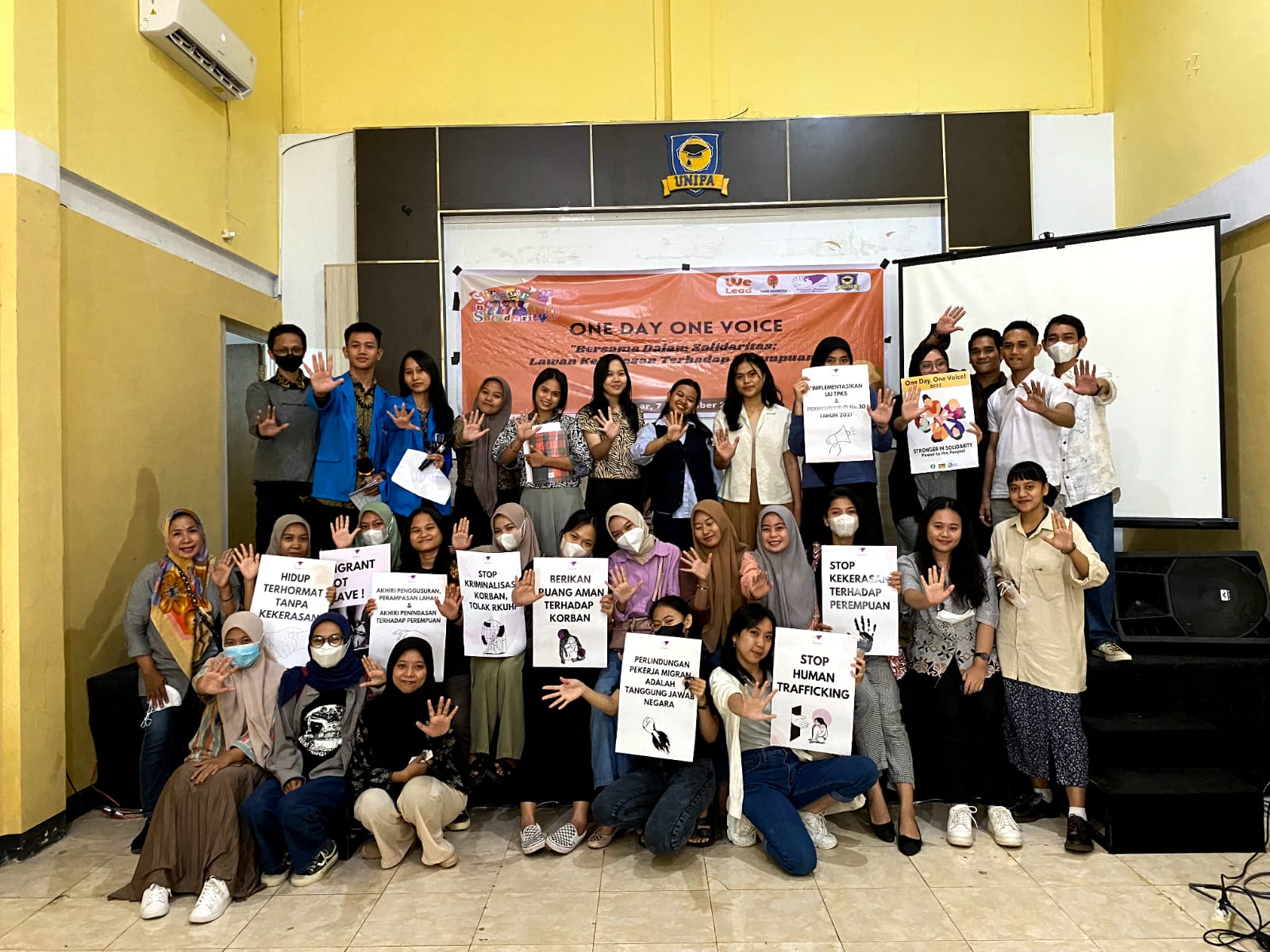 Peringati Kampanye Anti Kekerasan Terhadap Perempuan, Unifa dan Solidaritas Perempuan Anging Mamiri Gelar Diskusi Publik