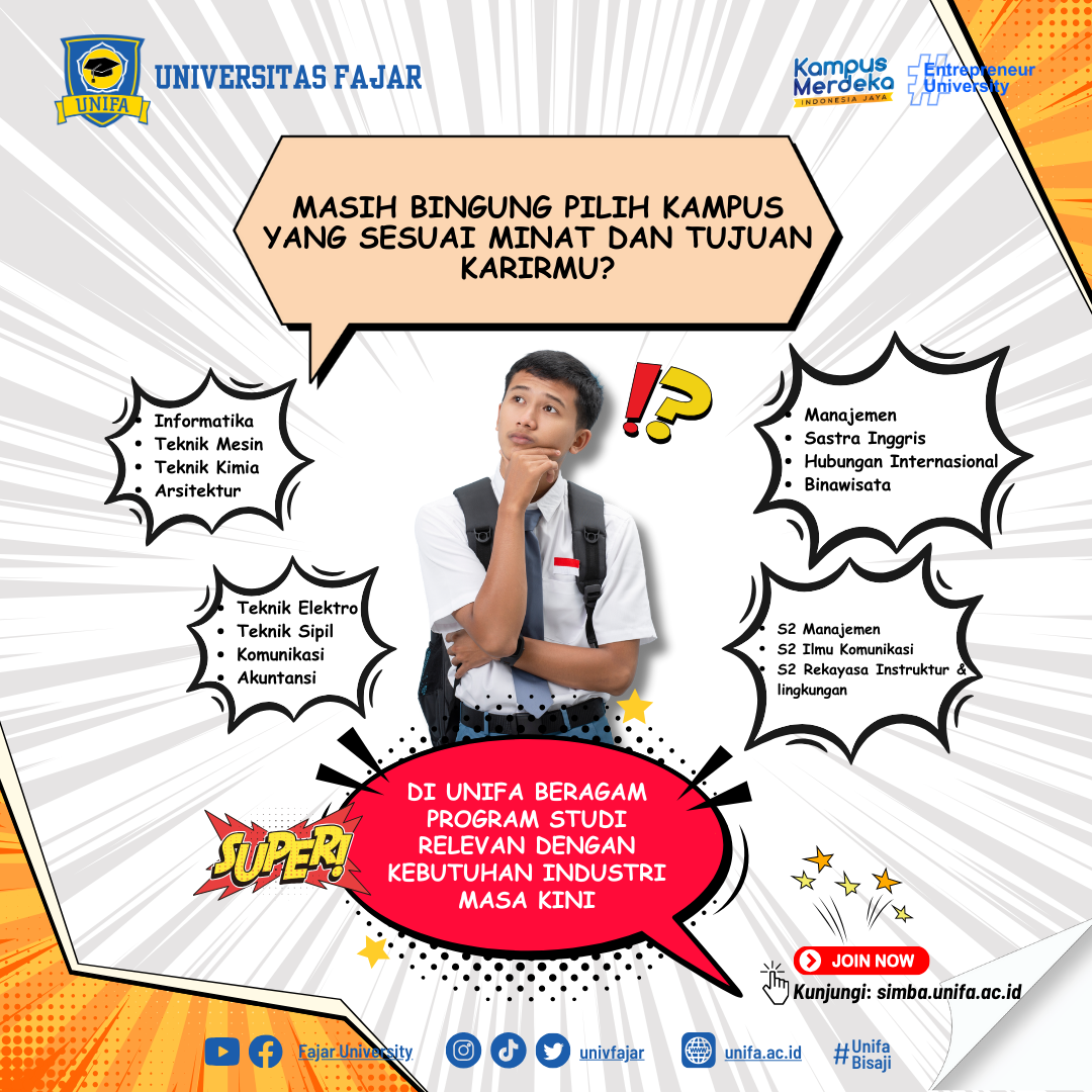 10 Alasan Memilih Universitas Fajar Sebagai Tempat Kuliah di Makassar