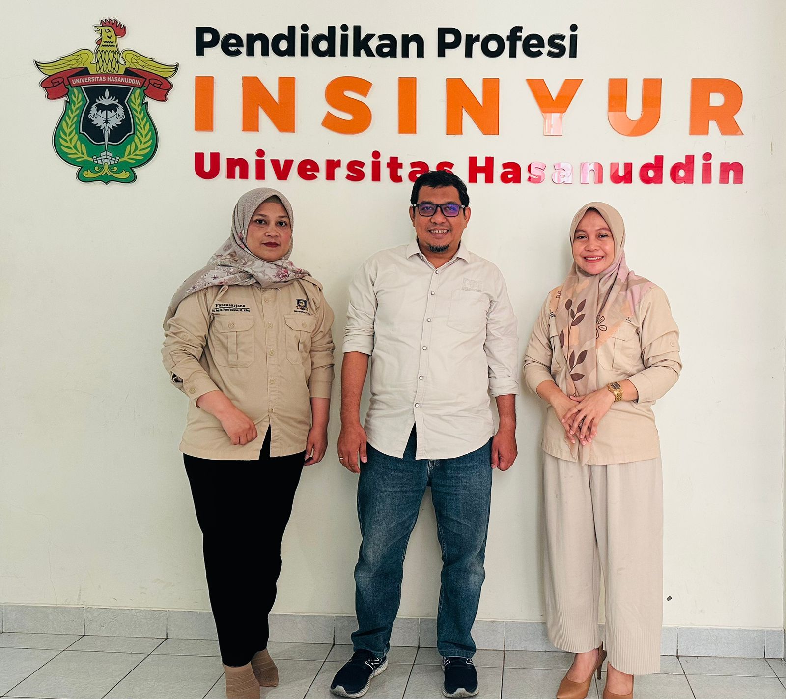 UNIFA dan Program Profesi Insinyur UNHAS Rancang Kerjasama Branding Double Degree