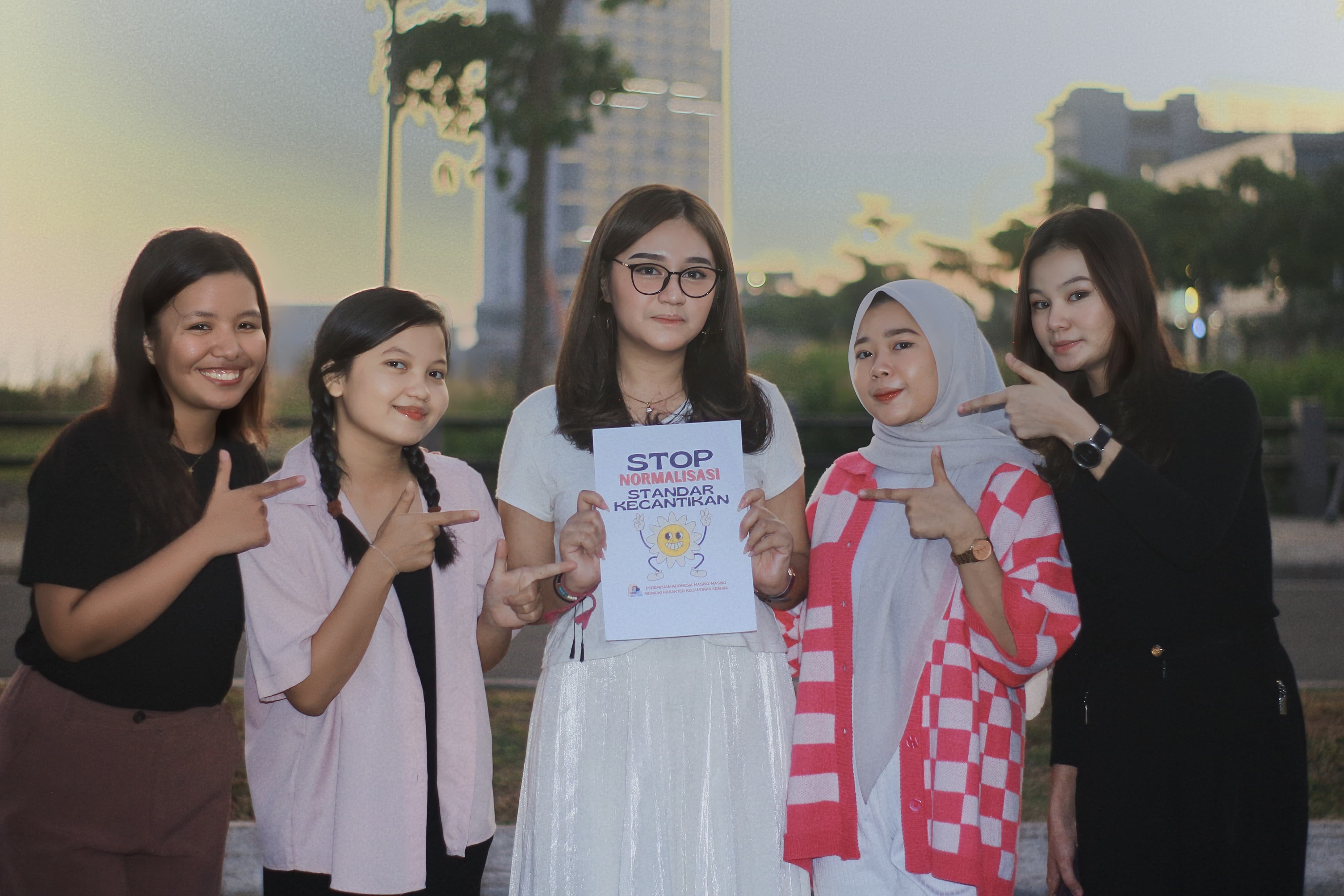 Mahasiswa Ilmu Komunikasi Unifa Galakkan Gerakan Stop Normalisasi Standar Kecantikan