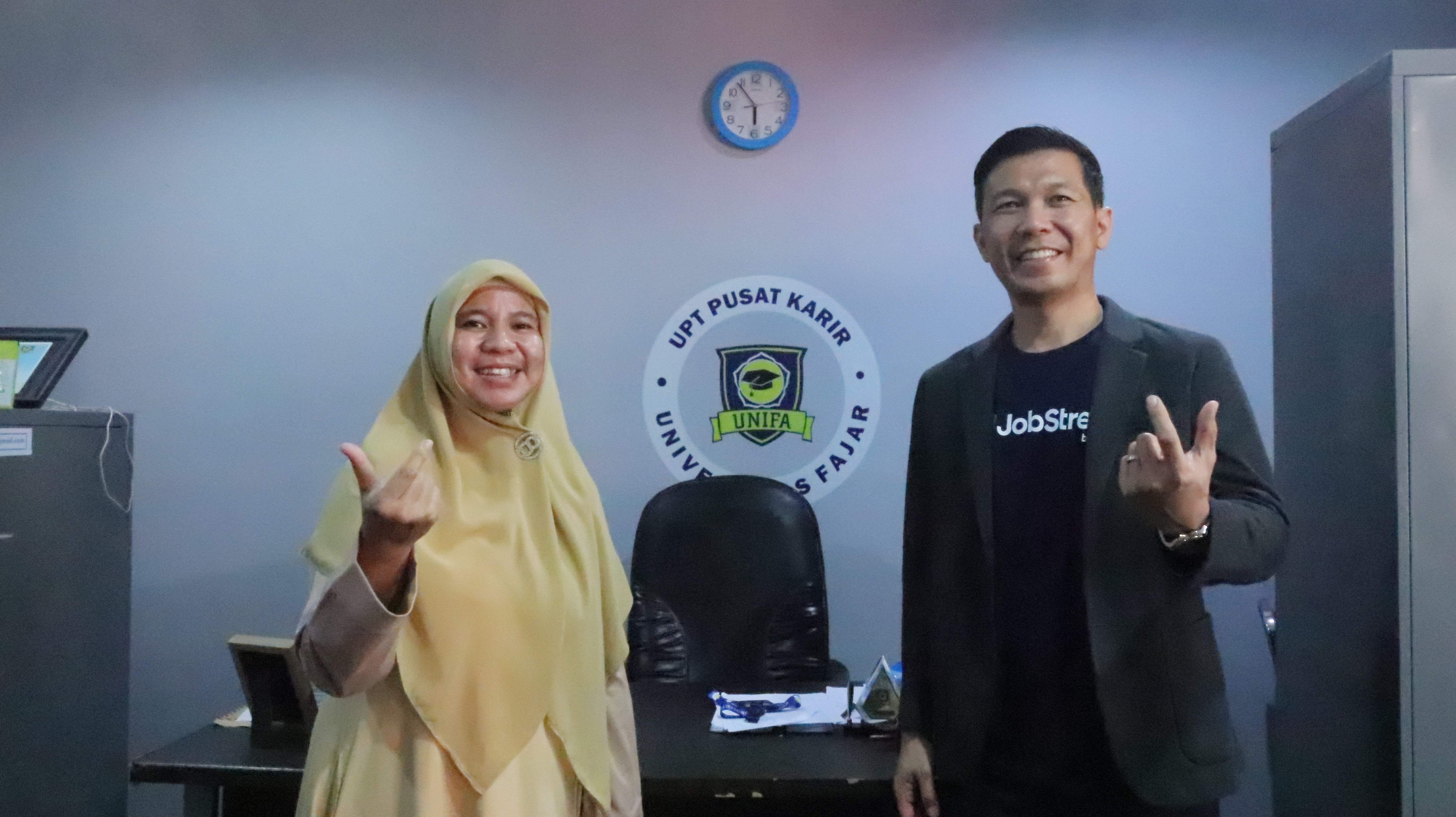 UPT Pusat Karir Unifa & Jobstreet by Seek Kolaborasi Agar Lulusan Unifa Cepat Dapat Kerja