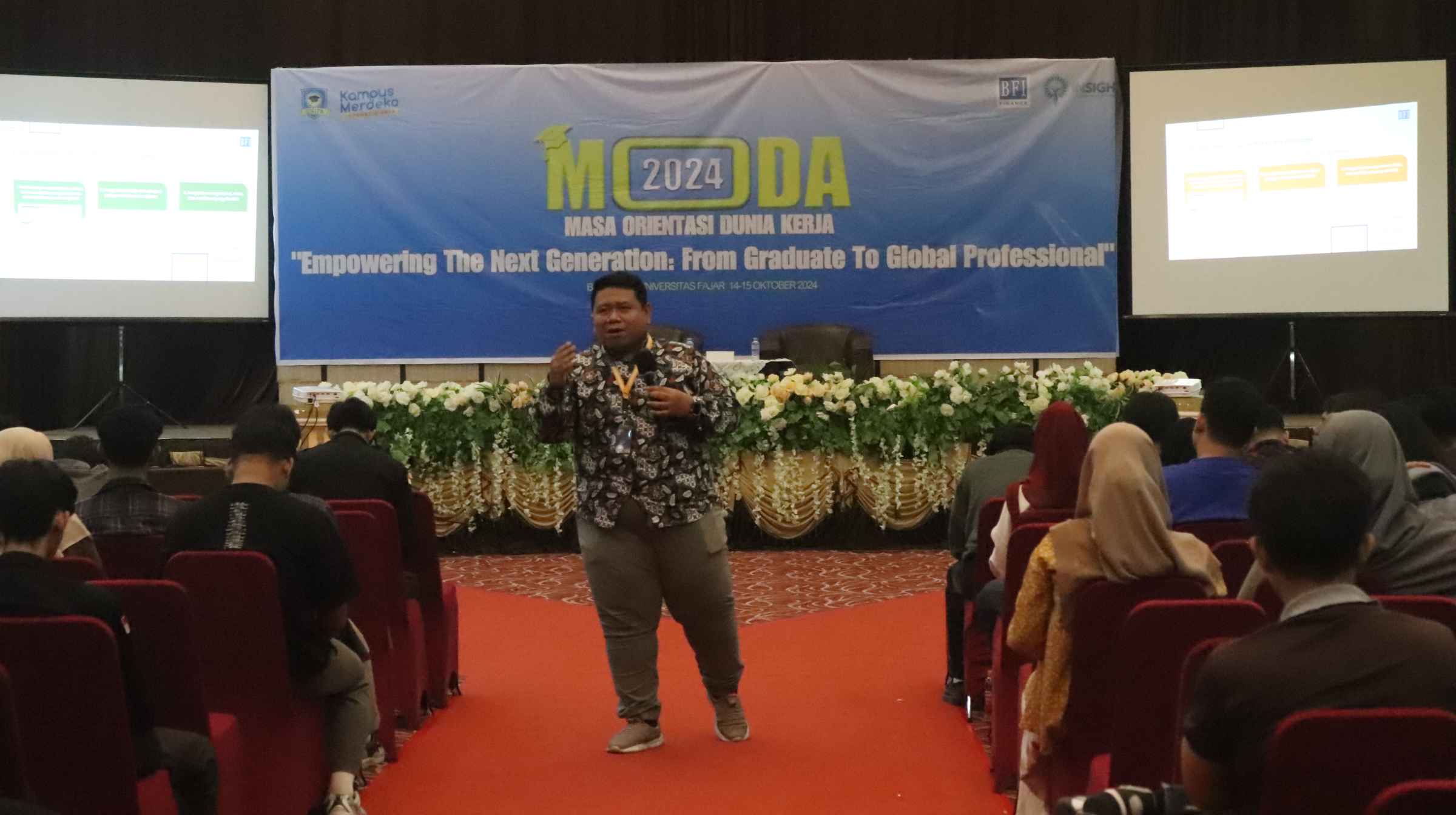 Masa Orientasi Dunia Kerja 2024: Jembatan Calon Wisudawan Unifa Menuju Kesuksesan Karir