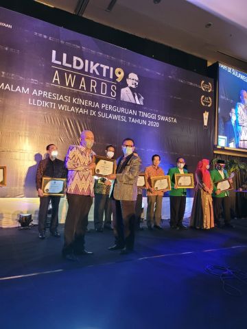 Unifa Borong Empat Penghargaan dari LLDIKTI IX