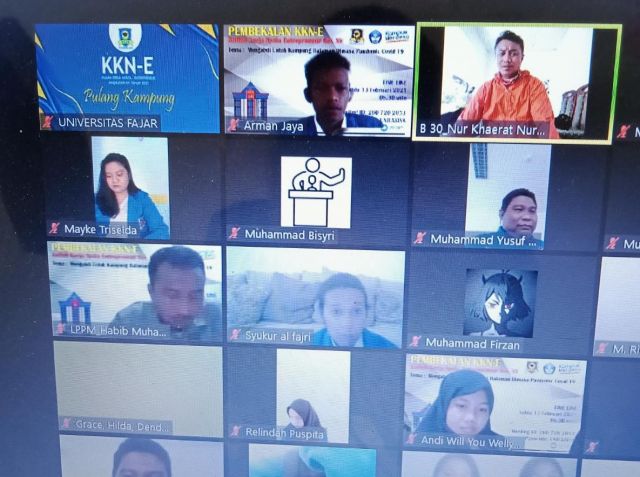 Unifa Gelar Pembekalan KKN-E Pulang Kampung Angkatan XV