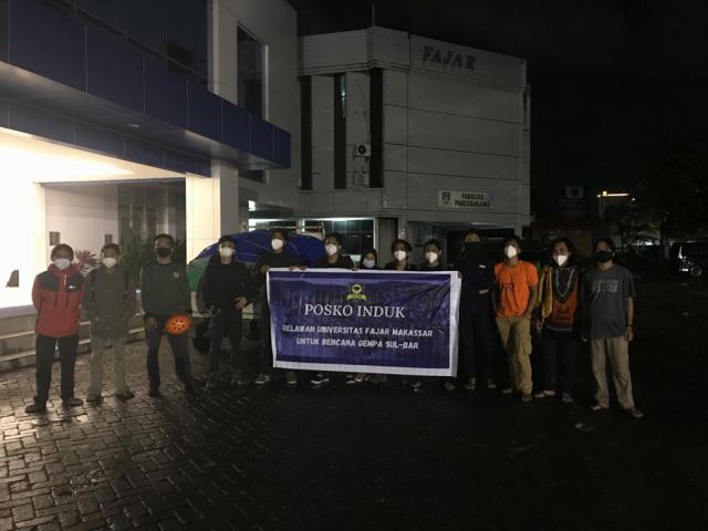 Unifa Tambah Tim Bantu Korban Bencana Sulbar