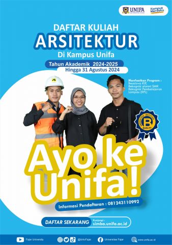 7 Alasan Memilih Program Studi Arsitektur UNIFA