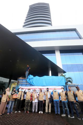 YKF dan Unifa Peduli Gempa Sulbar