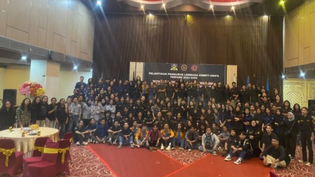 Pengurus Lembaga KBMFT-Unifa Periode 2023-2024 Resmi Dilantik