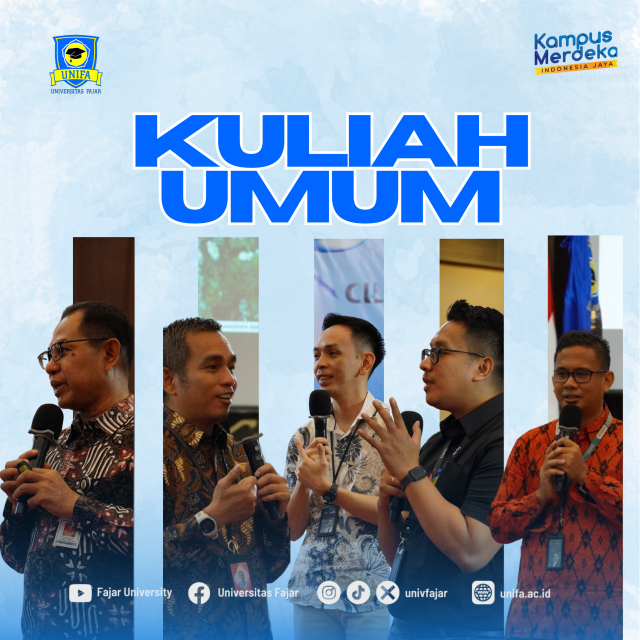 Kuliah Umum Inspiratif di Universitas Fajar, Mahasiswa Baru Dapat Wawasan Langsung dari Para Praktisi