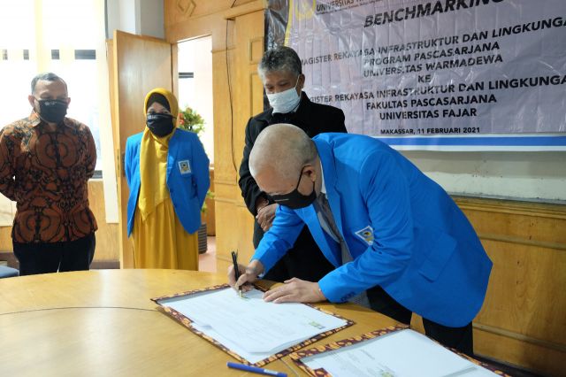 Kembangkan Kerjasama Dibidang  Rekayasa Infrastruktur dan Lingkungan, Unifa dan Unwar Bali Teken MoU