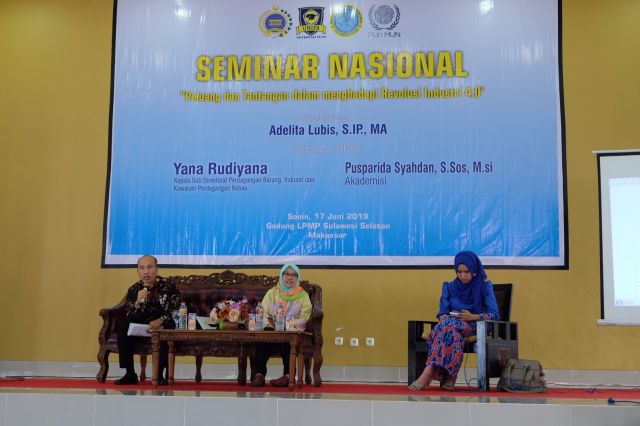 HIMAHI Unifa Gelar Seminar Nasional Revolusi Industri 4.0