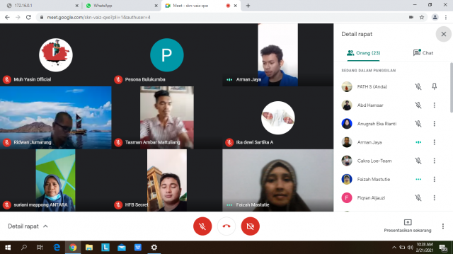 KKN pulang kampung, Unifa virtualkan pengembangan Wisata Hutan Mangrove Luppung Manyampa