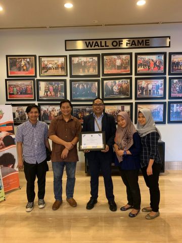 Mahasiswa Komunikasi Unifa Kunjungi Hotel Claro Makassar