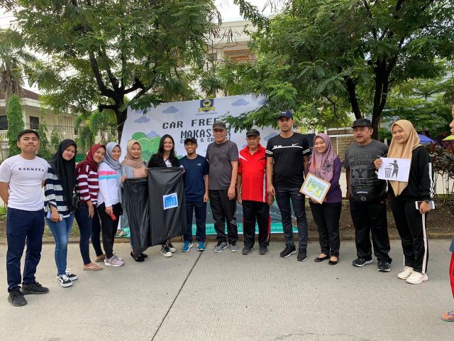 Mahasiswa UNIFA Kampanye Aksi Makassar Bersih