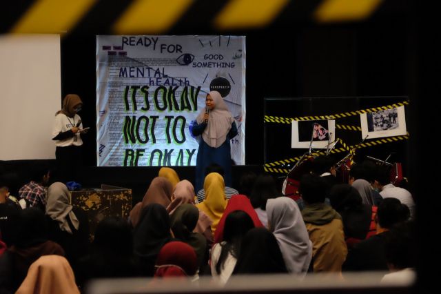 Prodi Ilmu Komunikasi Unifa Gelar Talk Show Mental Health