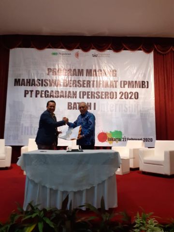 Unifa & PT Pegadaian Persero Ciptakan SDM Unggul Bersertifikat