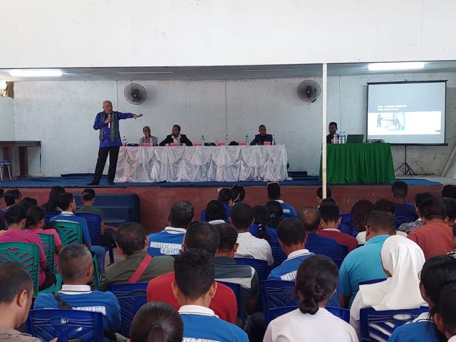 Rektor Unifa Beri Kuliah Tamu di Institute Superior Cristal Timor Leste