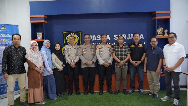 Wakapolres Takalar dan Jajaran Jalin Kerja Sama Strategis dengan Pascasarjana UNIFA