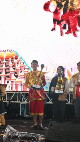 Mahasiswa Sastra Inggris UNIFA Raih Juara 1 Individual Color Guard di Makassar International Marching Fest 2025