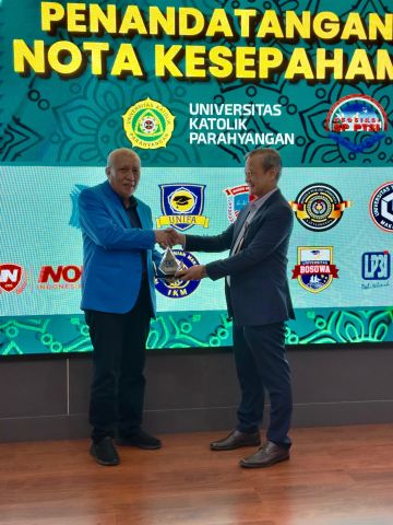 Rektor UNIFA Teken MoU dengan Universitas Katolik Parahyangan, Perkuat Kolaborasi Akademik dan Riset