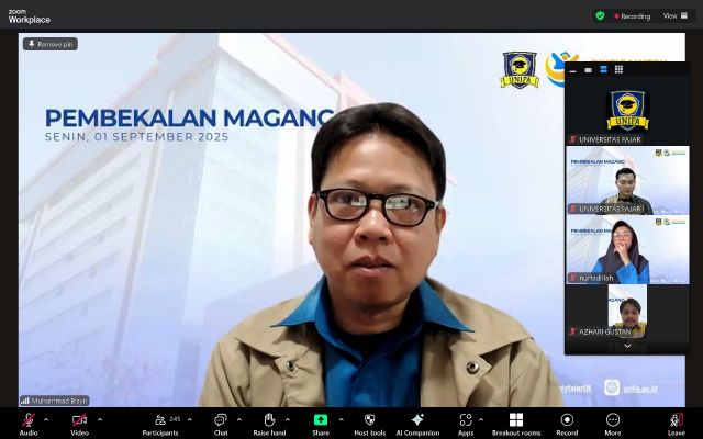 UNIFA Gelar Pembekalan Magang Tahun Ajar 2025/2026, Siapkan 330 Mahasiswa Hadapi Dunia Kerja