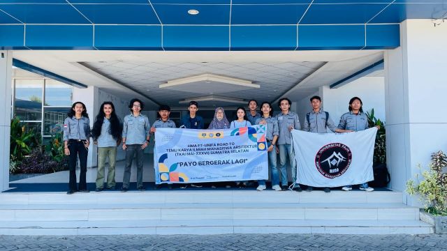 Enam Mahasiswa Arsitektur UNIFA Siap Berkiprah di TKI-MAI 2025 Palembang