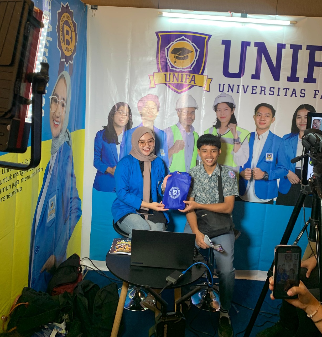 Unifa Keren, Mantap, Cakep Kata Siswa di Sulawesi Education dan Techno Expo 2024