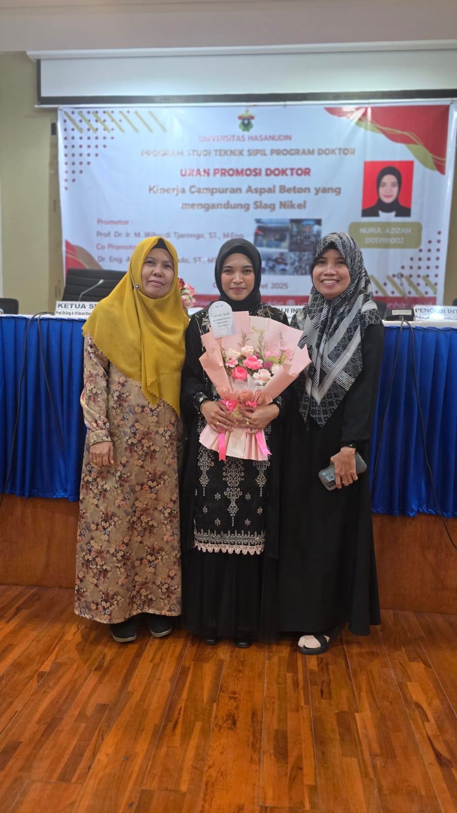 Dosen UNIFA Raih Gelar Doktor Teknik Sipil di Usia 30 Tahun