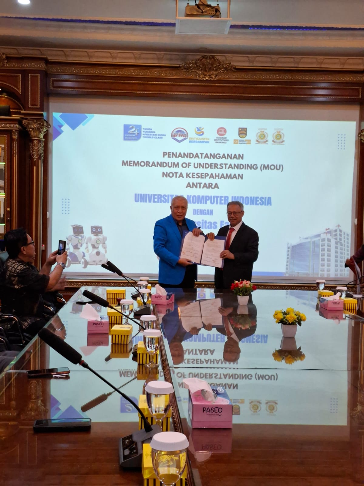 Rektor UNIFA Jalin Kerjasama Strategis dengan Universitas Komputer Indonesia