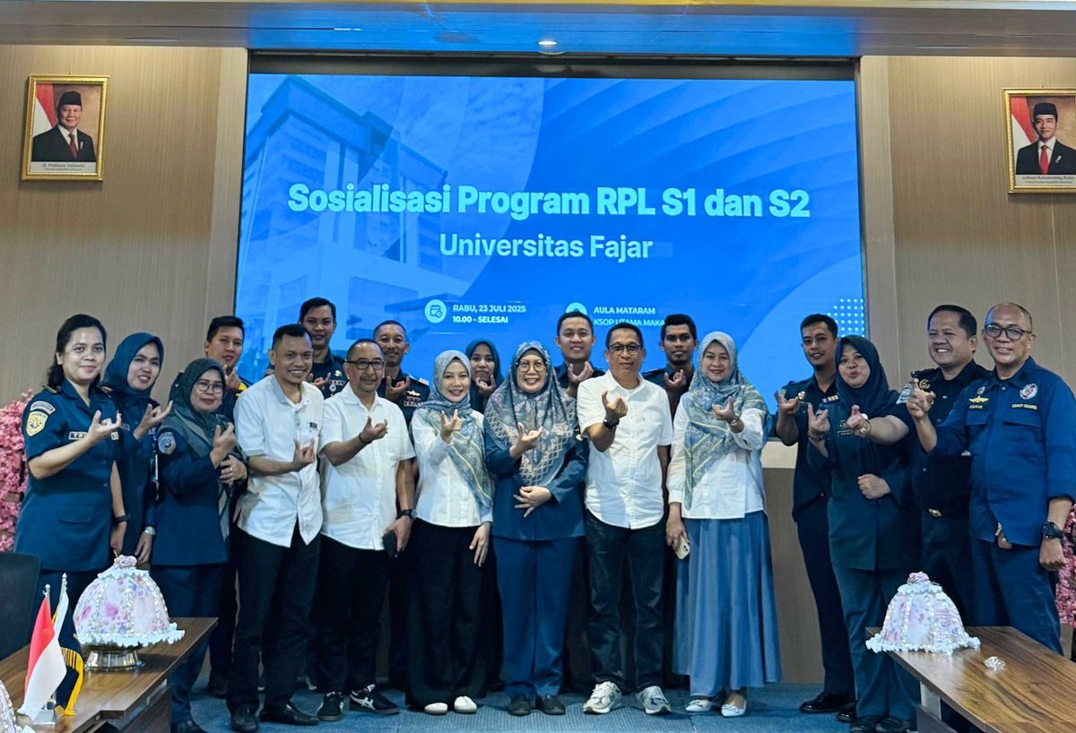 UNIFA Sosialisasikan Program RPL di Kantor Kesyahbandaran dan Otoritas Pelabuhan Utama Makassar