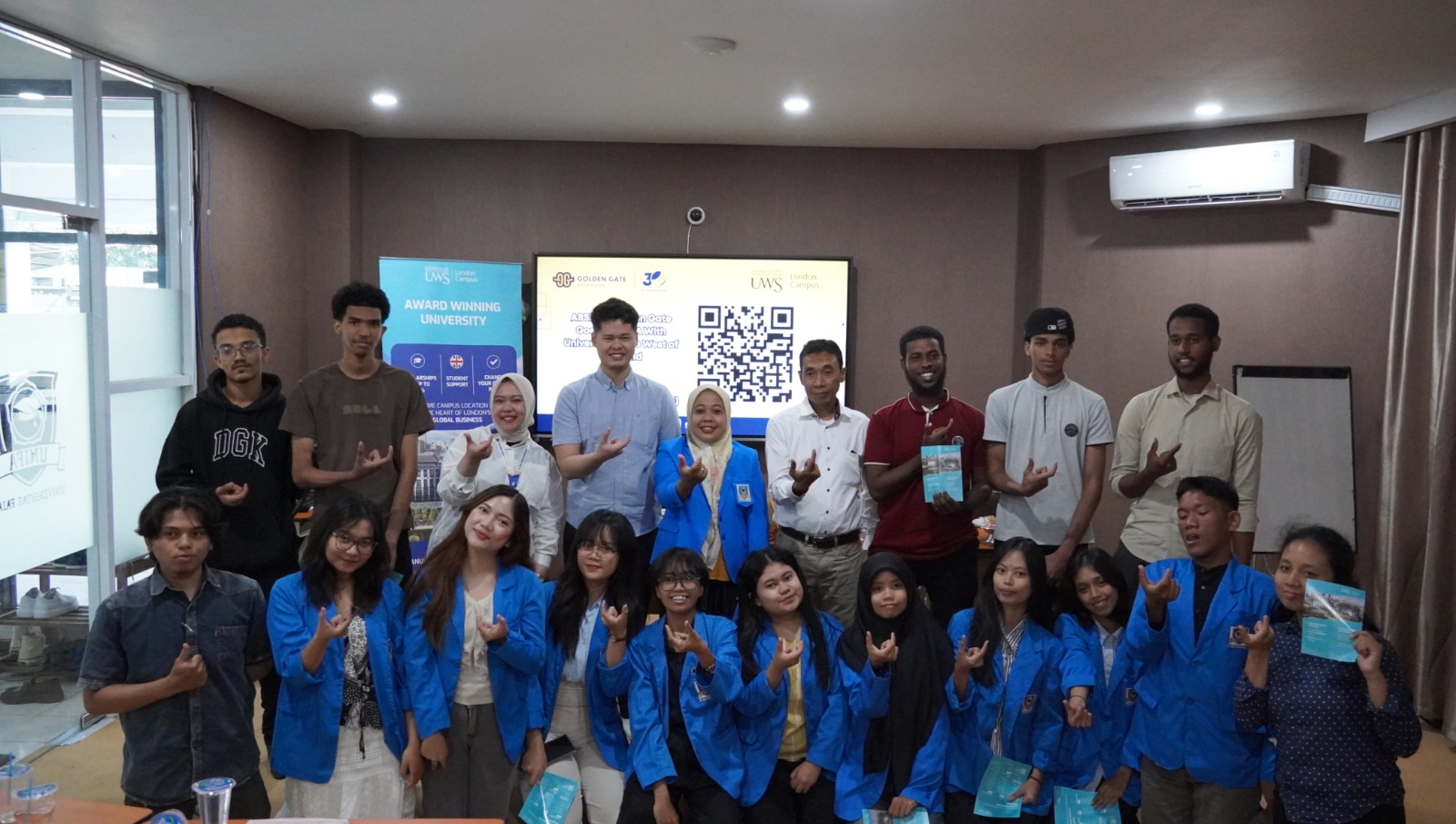 Aquinas FZCO Kunjungi Universitas Fajar, Perkenalkan University of the West of Scotland ke Mahasiswa UNIF