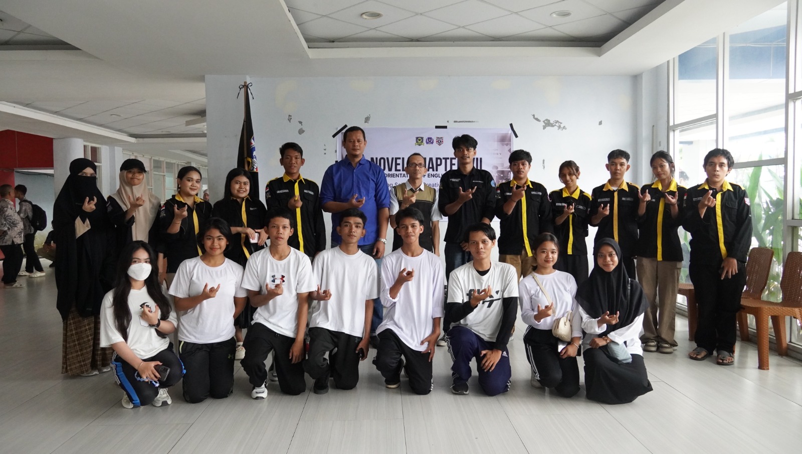 Himpunan Mahasiswa Sastra Inggris UNIFA Gelar Novel Chapter VII: Neo Orientation of English Literature, Tekankan Solidaritas dan Kreativitas 